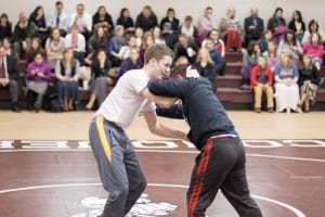 Fairhaven Baptist College Men's Intramural Wrestling 2016 (4 of 13)