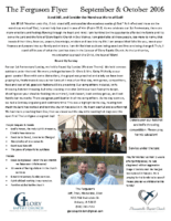Ferguson Prayer Letter – Oct 2016