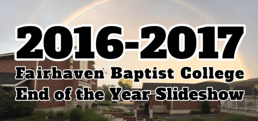 End of Year Slideshow