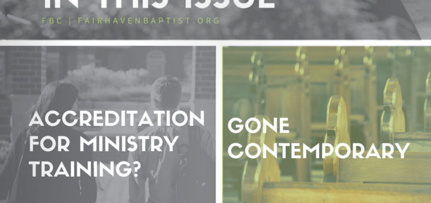 Always Abounding – The Fairhaven Fundamentalist – Spring 2019